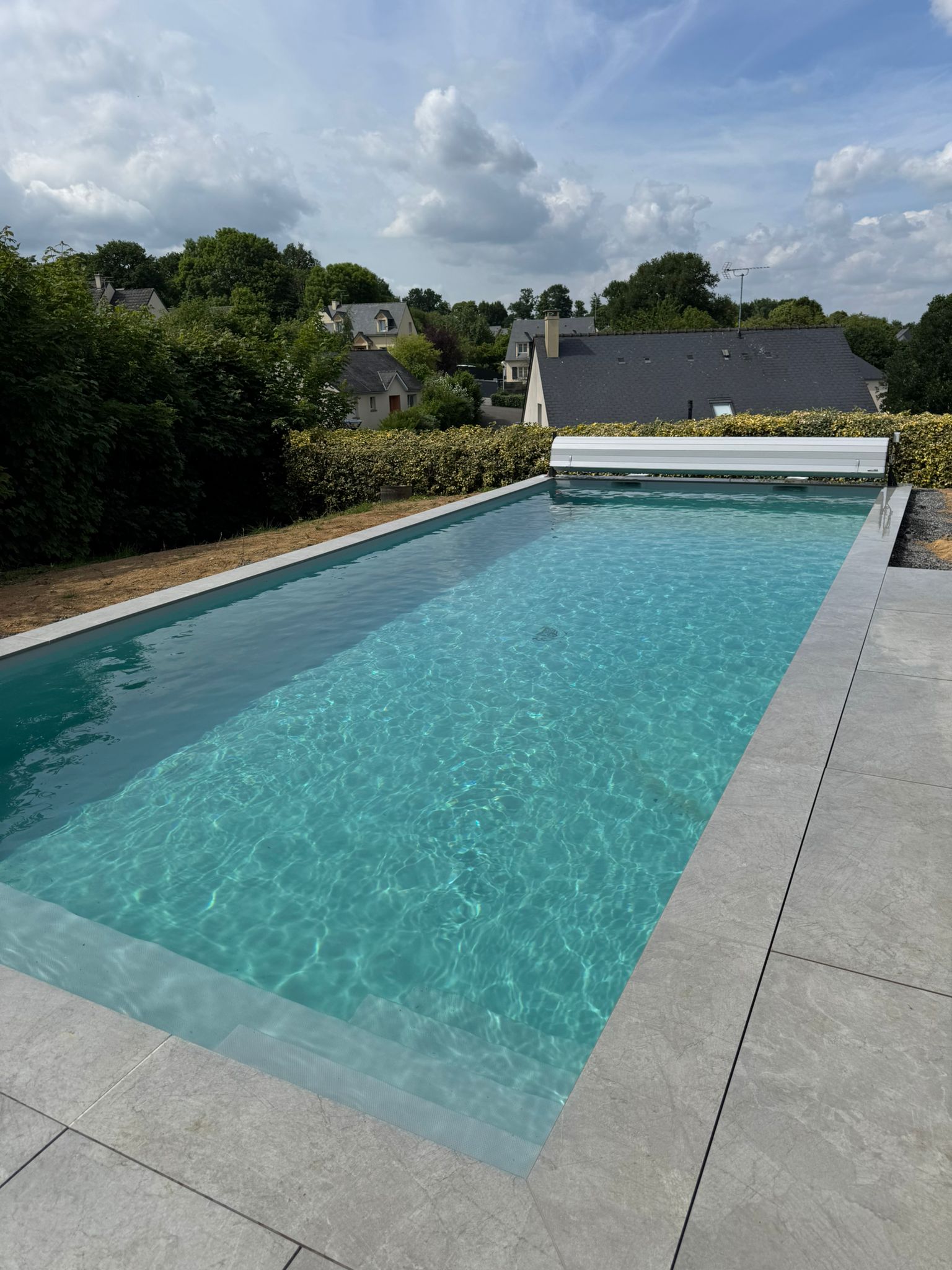 Rénovation liner piscine existante