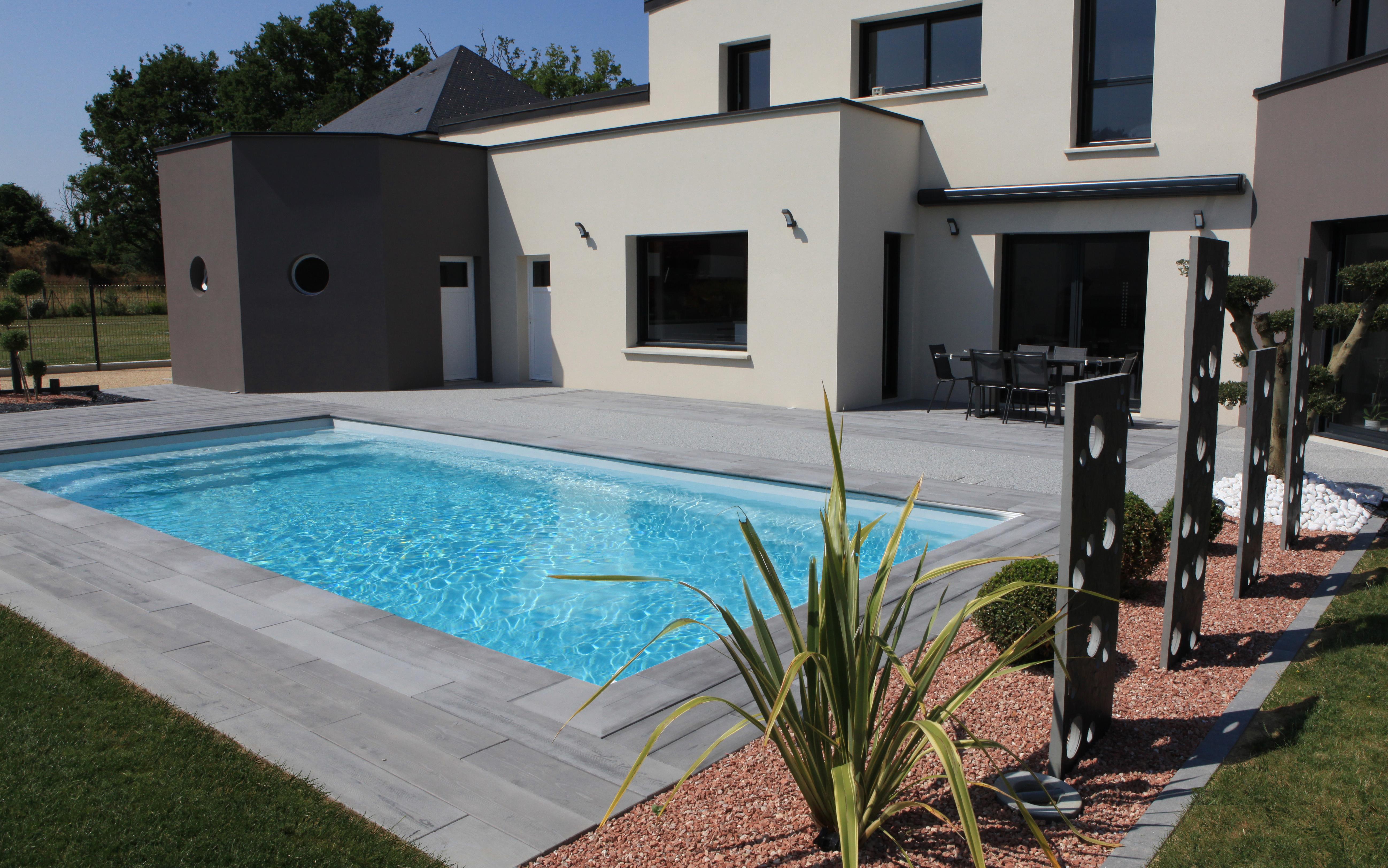 Piscine à coque Élégance